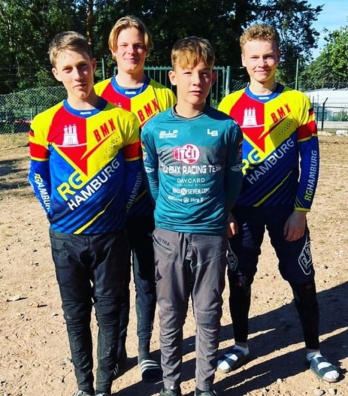 RG Hamburg beim BMX 3-Nationen-Cup in Zolder
