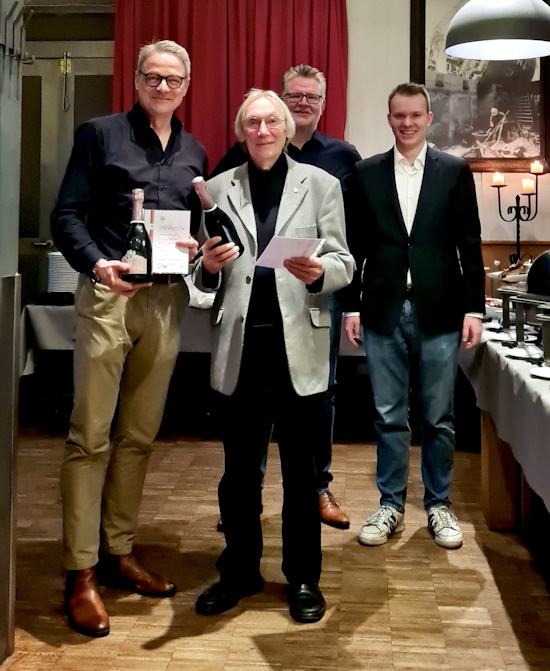 Ehrung der 40-jährigen Mitglieder