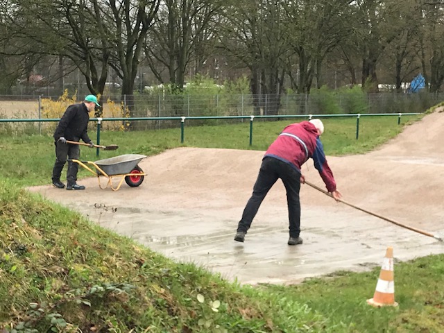 BMX Bahnbau April 2023