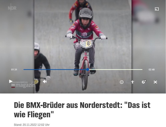 NDR Bericht über Kilian und Louis Schlapper