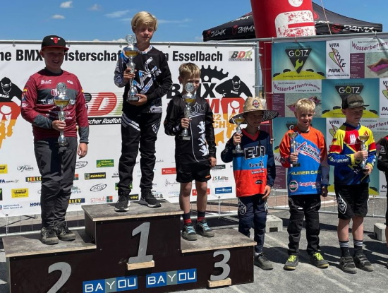 RG Hamburg beim BMX Deutsche Meisterschaft in Esselbach