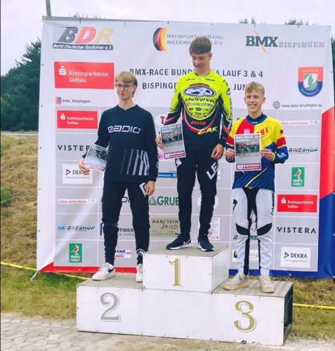 Ferenz Isenbürger auf Platz 3