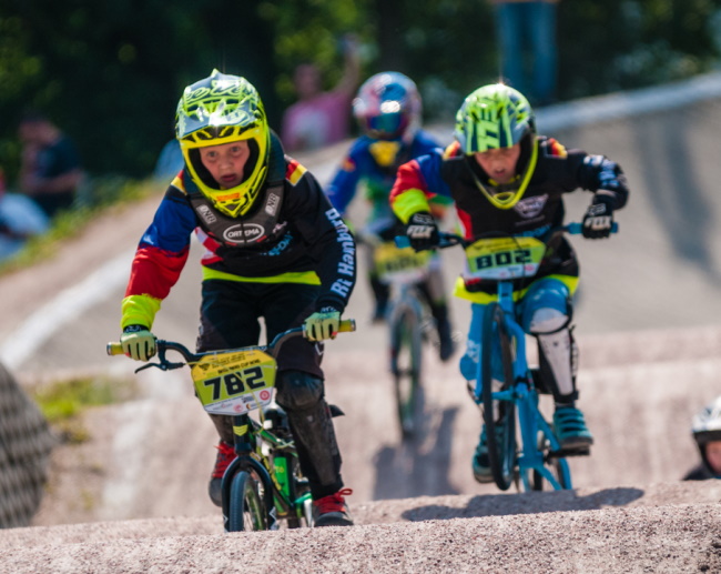 BMX Kids der RG Hamburg beim Probetraining