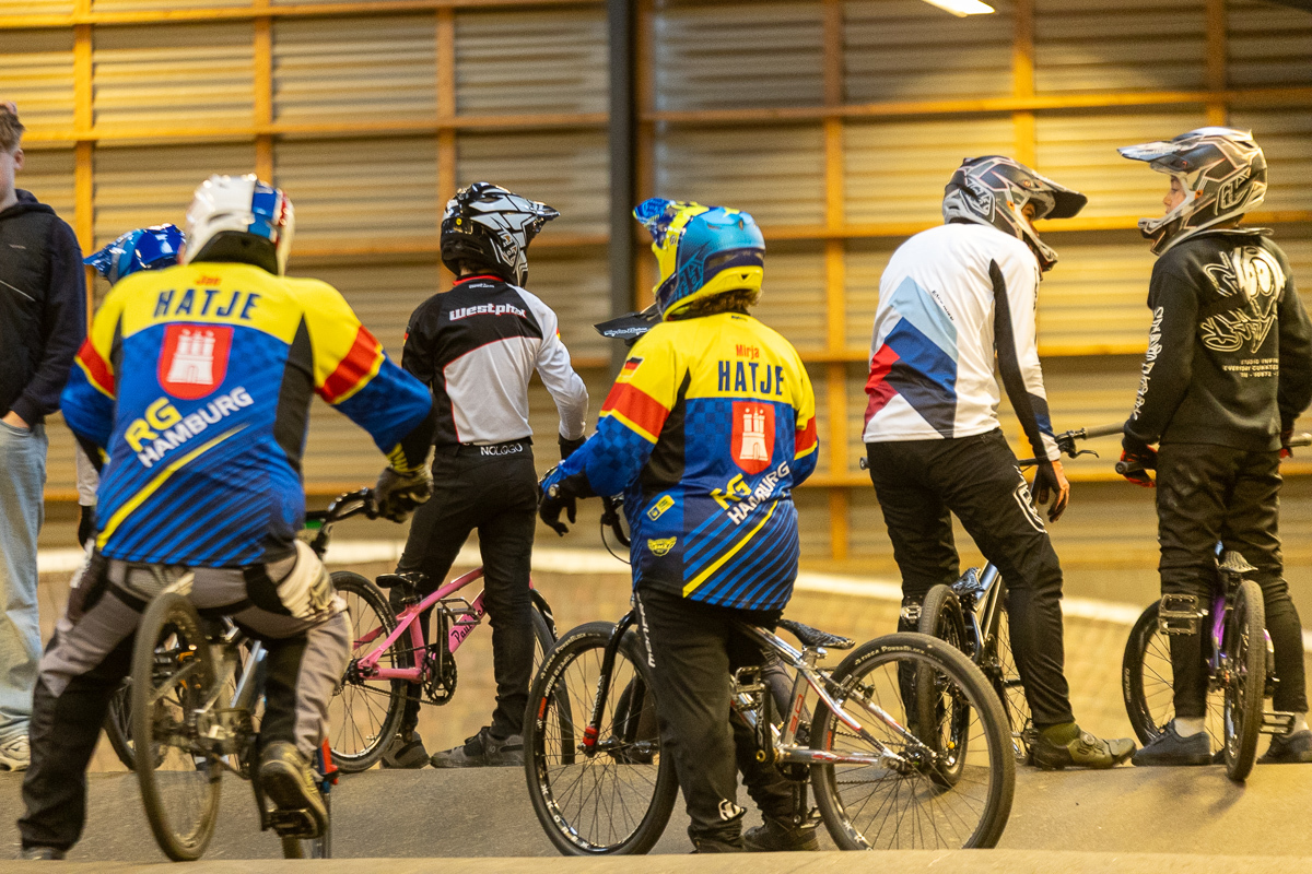 RG Hamburg Mitglieder beim Wintertraining in Feldborg