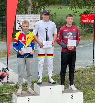 Ferenz Isenbürger, Platz 2, Jonas Bott, Platz 3 – Boys 15-16