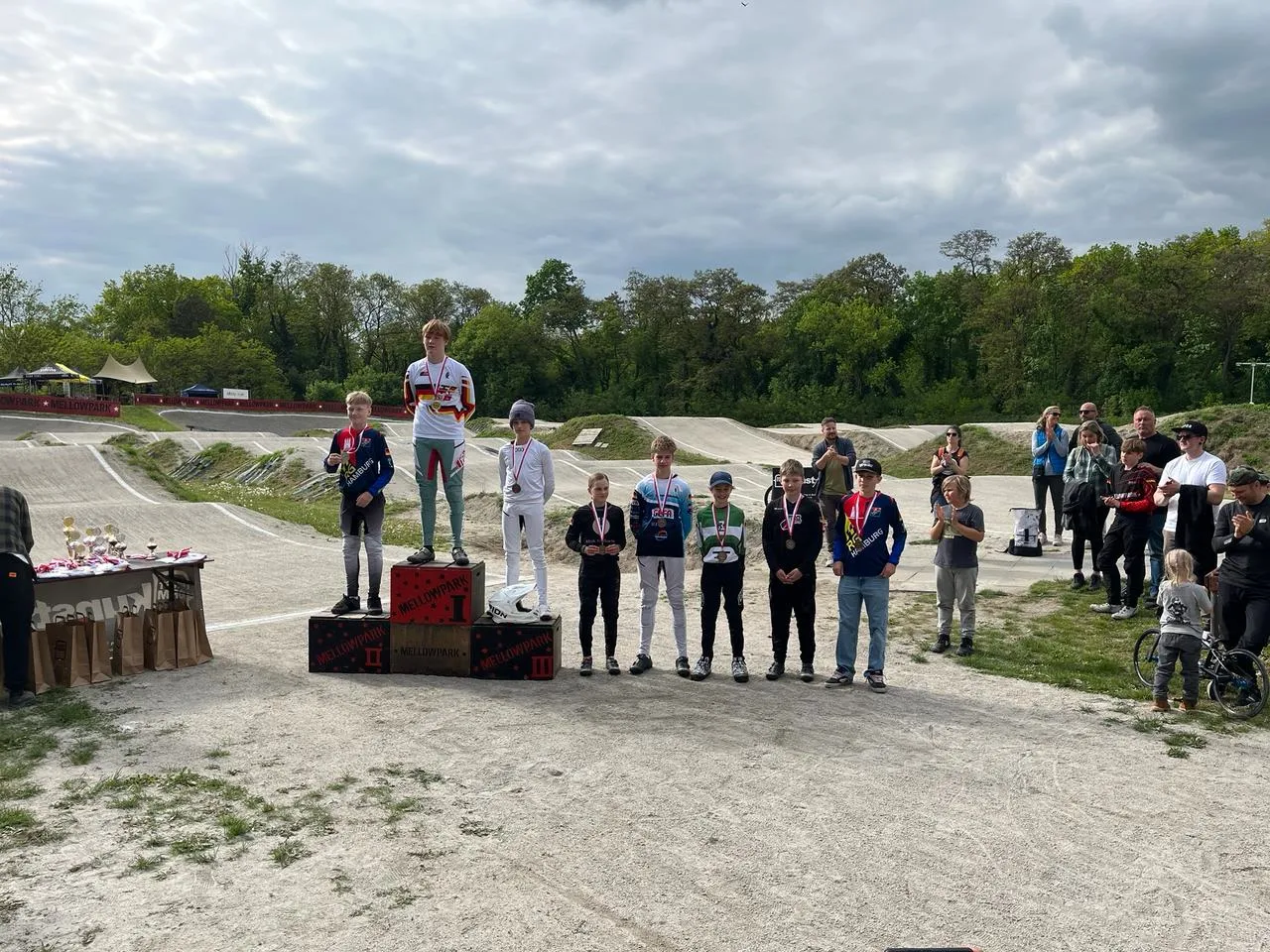 Siegerehrung der Norddeutschen Meisterschaft im Mellowpark