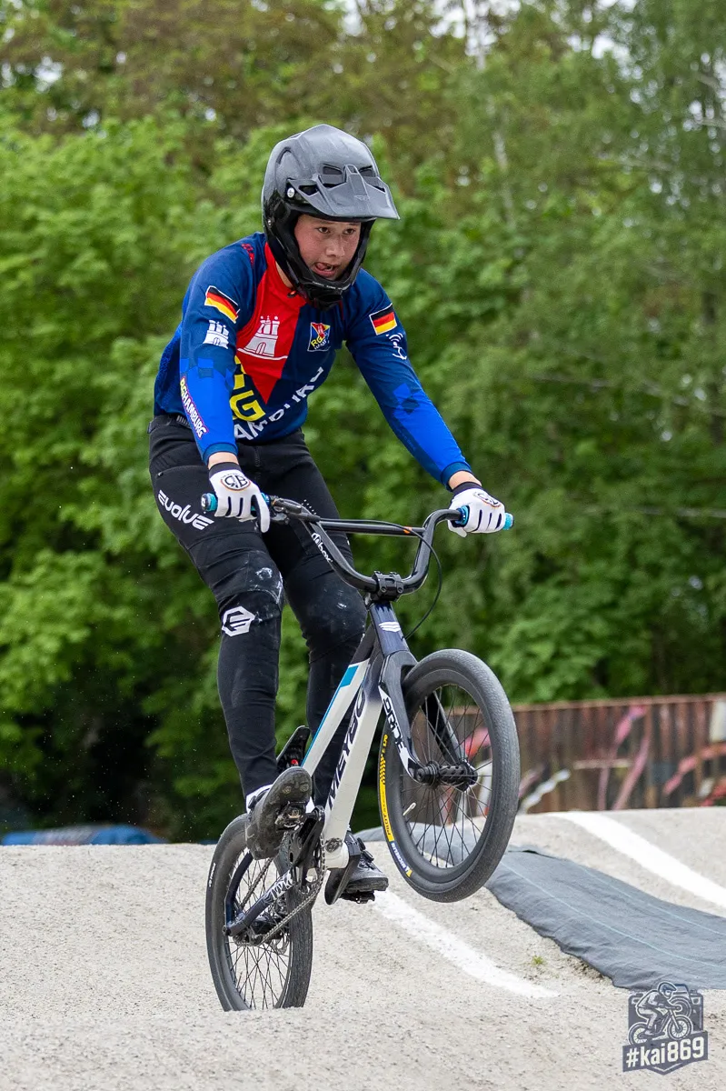 RG-Hamburg-Fahrer im Trikot der Radsportgemeinschaft Hamburg