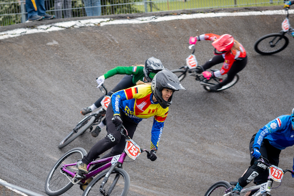 Chrissy Wiesner beim 3 Nations Cup in Ahnatal