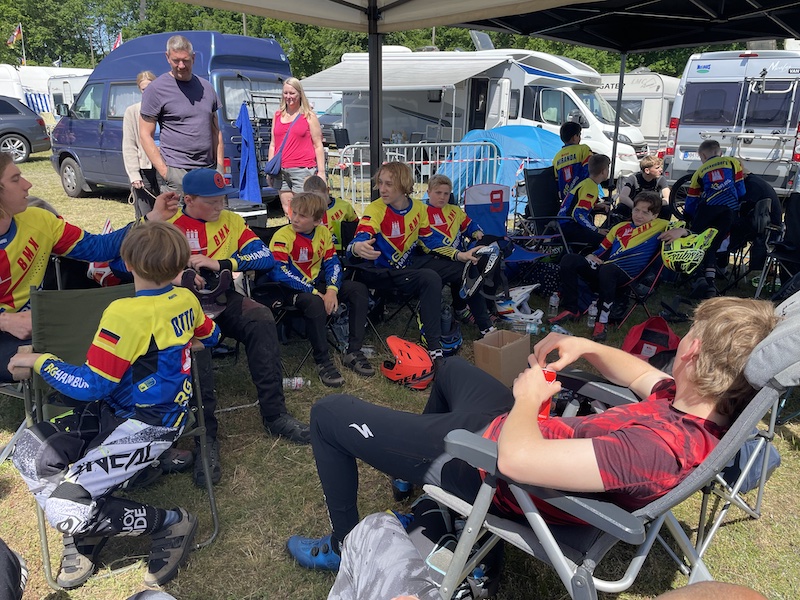 RG Hamburg Fahrerlager beim NordCup in Bispingen