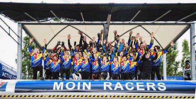 Jörn beim BMX-Schnuppertraining der RG Hamburg
