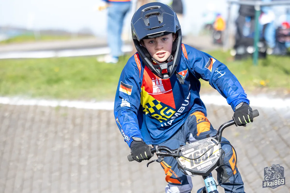 RG Hamburg BMX-Fahrer*innen beim NordCup-Auftakt in Vechta