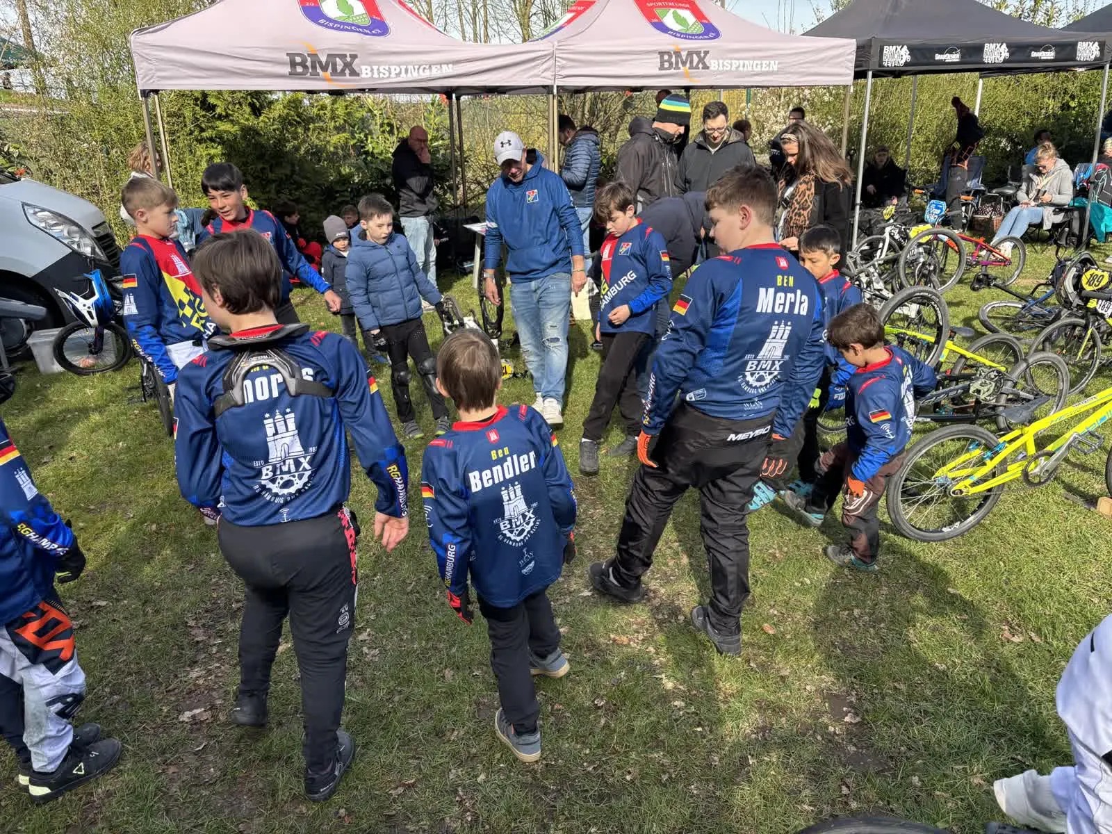 Sprung über einen Hügel beim NordCup Vechta